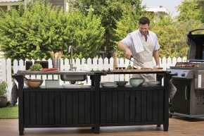 Столик для барбекю 415 Л (Unity Chef 415 L) графит в Невьянске - nevyansk.mebel24.online | фото 4