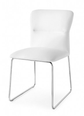 Стул FRIDA CB/1806-SK  MT.P77 CHROMED/  SKUBA S92 OPTIC WHITE в Невьянске - nevyansk.mebel24.online | фото 1