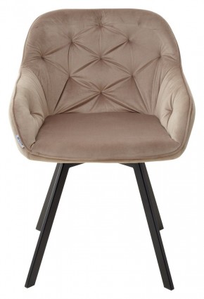 Стул GALE 360 град. поворот. BLUVEL-40 BEIGE, велюр/ черный каркас, М-City в Невьянске - nevyansk.mebel24.online | фото 6