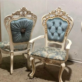Стул Роза с каретной стяжкой и подлокотниками в Невьянске - nevyansk.mebel24.online | фото
