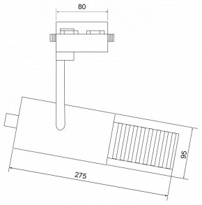 Светильник на штанге Elektrostandard Forema a060612 в Невьянске - nevyansk.mebel24.online | фото 3