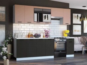 ТЕХНО Кухонный гарнитур 2,6 м Компоновка №3 в Невьянске - nevyansk.mebel24.online | фото
