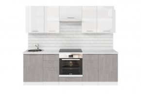 ТЕРЦИЯ Кухонный гарнитур Базис (2400 мм) в Невьянске - nevyansk.mebel24.online | фото 4