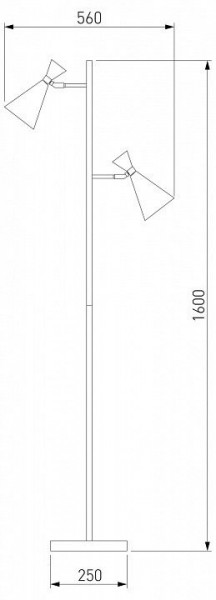 Торшер Bogate-s Glustin 01109/2 в Невьянске - nevyansk.mebel24.online | фото 3