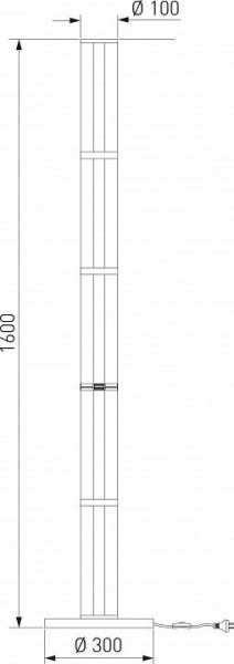 Торшер Eurosvet Stark 80537/1 латунь в Невьянске - nevyansk.mebel24.online | фото 5