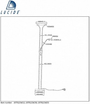 Торшер Lucide Champion-Led 19792/24/03 в Невьянске - nevyansk.mebel24.online | фото 7