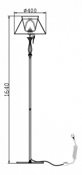 Торшер Maytoni Bird ARM013-22-W в Невьянске - nevyansk.mebel24.online | фото 8