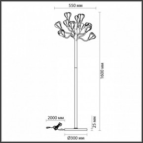 Торшер Odeon Light Gardi 5090/12F в Невьянске - nevyansk.mebel24.online | фото 5