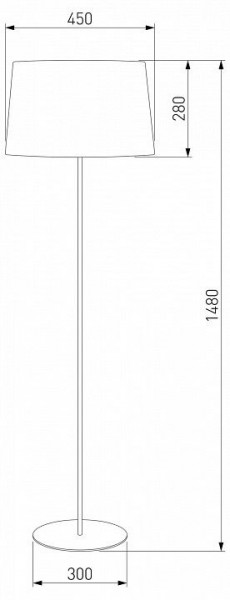 Торшер TK Lighting Maja 2919 Maja в Невьянске - nevyansk.mebel24.online | фото 2