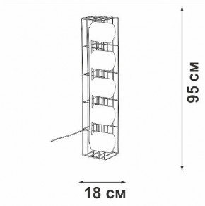 Торшер Vitaluce V3019 V3019-1/5P в Невьянске - nevyansk.mebel24.online | фото 4