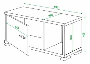 Тумба комбинированная Домино СБ-30/1 в Невьянске - nevyansk.mebel24.online | фото 3