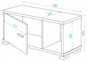 Тумба комбинированная Домино СБ-30/1 в Невьянске - nevyansk.mebel24.online | фото 3