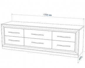 Тумба под ТВ Нобиле КАЯ170 в Невьянске - nevyansk.mebel24.online | фото 2