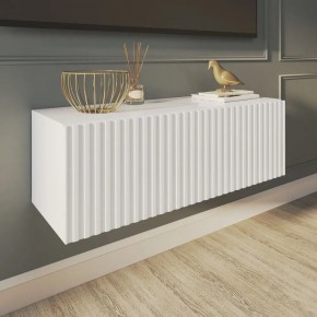 Тумба подвесная под ТВ LINES MTV3-MA 900 Белый глянец (Белый-M 10.1.1) в Невьянске - nevyansk.mebel24.online | фото 1