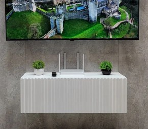 Тумба подвесная под ТВ LINES MTV3-MA 900 Белый глянец (Белый-M 10.1.1) в Невьянске - nevyansk.mebel24.online | фото 6