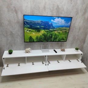 Тумба подвесная под ТВ LINES MTV4-MA 1150 Белый матовый (Белый-M 10.1.2) в Невьянске - nevyansk.mebel24.online | фото 11