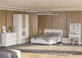 АДЕЛИНА Тумба прикроватная (белый рамух) в Невьянске - nevyansk.mebel24.online | фото 3