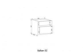 УРБАН- 32 Тумба в Невьянске - nevyansk.mebel24.online | фото 2