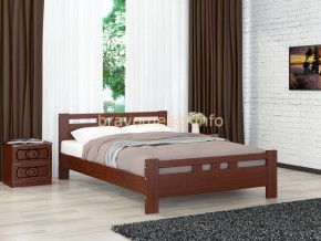 ВЕРОНИКА-2 Кровать из массива 1600  в Невьянске - nevyansk.mebel24.online | фото 3