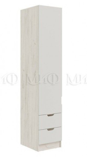 ЮНИОР-4 Детская (модульная) МДФ (Шарли Белый) в Невьянске - nevyansk.mebel24.online | фото 3