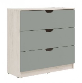 ЮНИОР-4 Комод 3 ящика (Шарли Бриз) в Невьянске - nevyansk.mebel24.online | фото